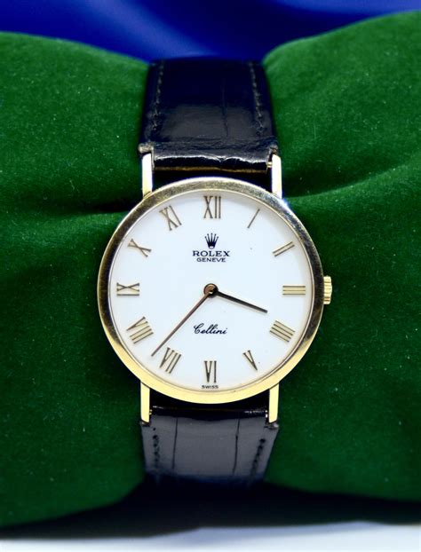 rolex geneve cellini oro